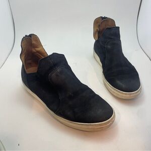 Miz Mooz Lilly Sneakers Black Leather Comfort Shoes Women’s Size 39